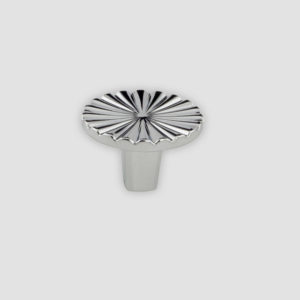 Art Deco Metal Pull Chrome