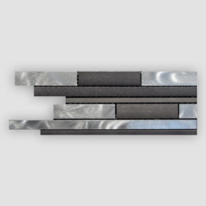 IWT Metallica Collection Aluminum Glass - Brick Pattern