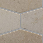 Hexagon Crema Marfil