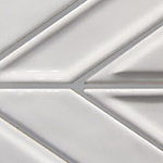 Chevron Geoscape White
