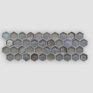 Shaw Molten Hexagon - Pewter
