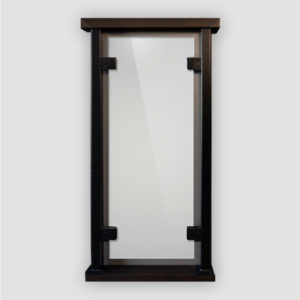 Frameless Glass: Stain Grade - Extra Dark