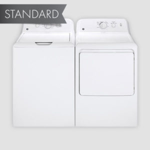 GE Top Load Washer and Gas Dryer