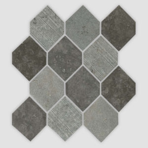 Shaw Del Ray Stretch Hex - Milly Gray